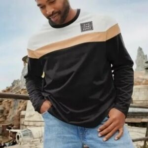 Disney Store STAR Wars "USE THE FORCE" Long Sleeve T-shirt Adults Size xl NWT